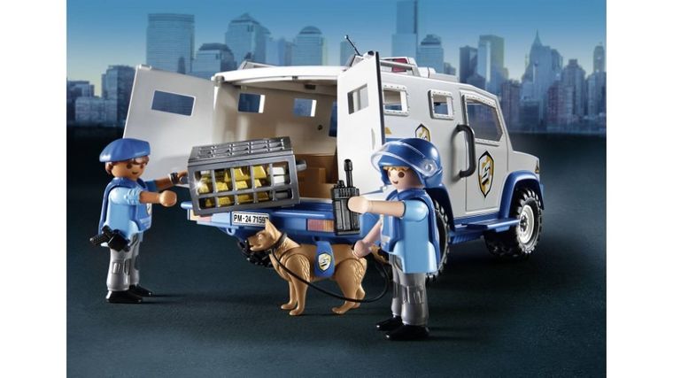 Playmobil, Action Heroes, Transporter pieniędzy, 71597