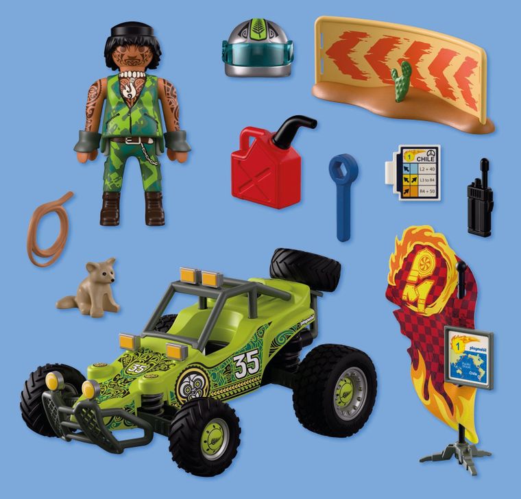 Playmobil, Cars, Terenowy buggy, 72063
