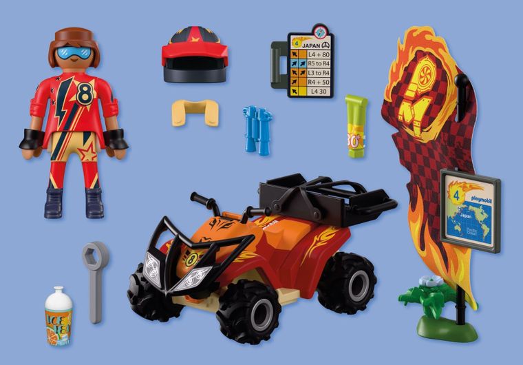 Playmobil, Cars, Terenowy quad, 72064