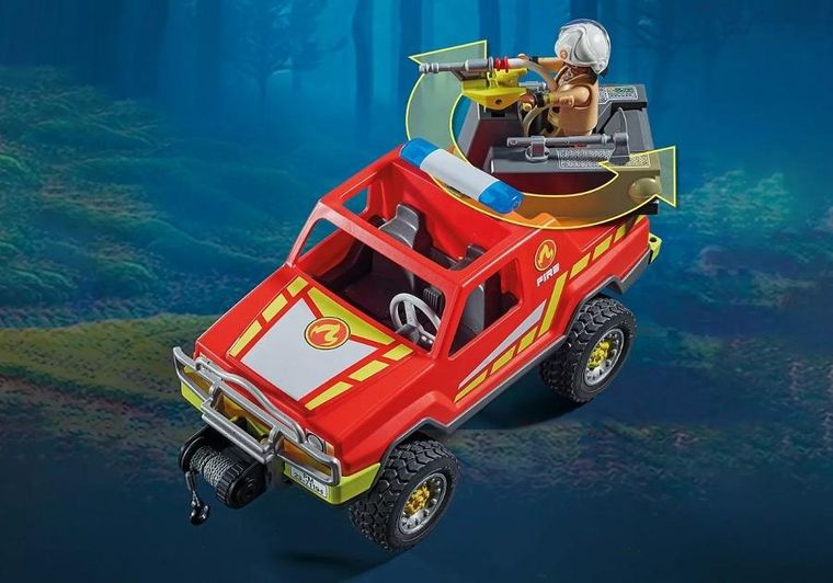 Playmobil, City Action, Ciężarówka Straży Pożarnej, 71194