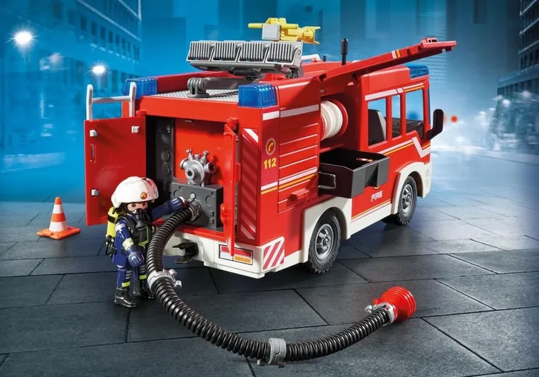 Playmobil, City Action, Pojazd ratowniczy straży pożarnej, 9464