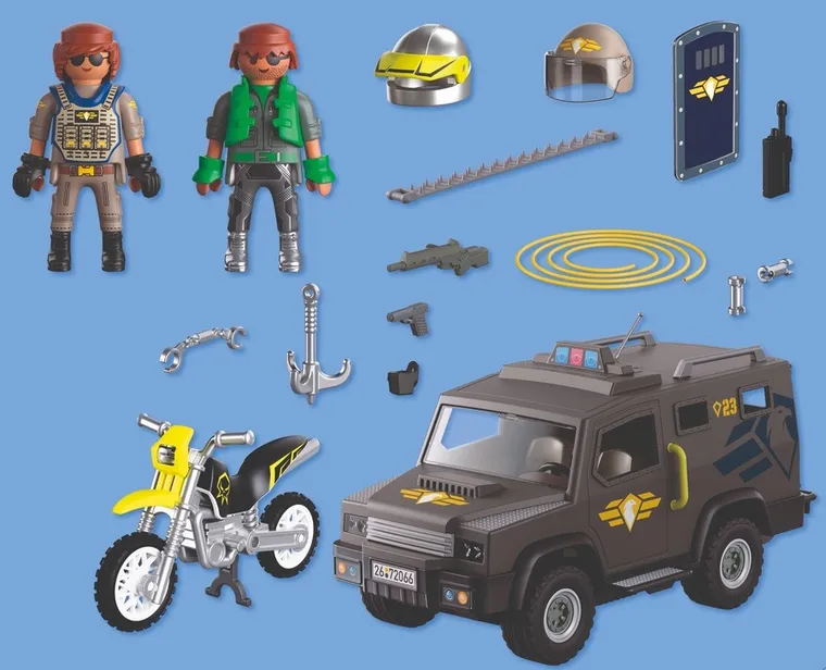 Playmobil, City Action, Pojazd taktyczny SWAT, 72066
