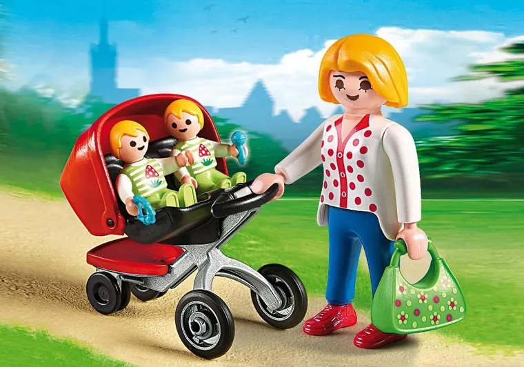 Playmobil, City Life, Wózek dla bliźniaków, 5573