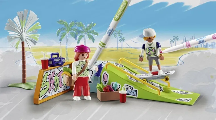 Playmobil, Color, Skatepark, 71515