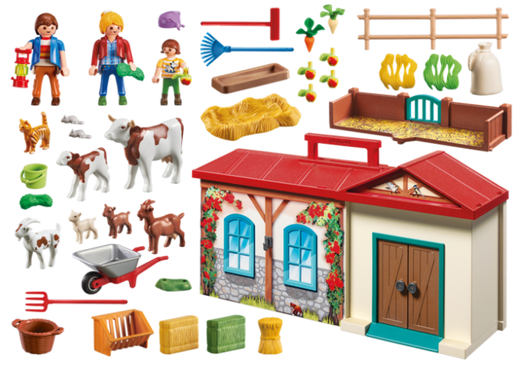 Playmobil, Country, Przenośne gospodarstwo rolne, 4897