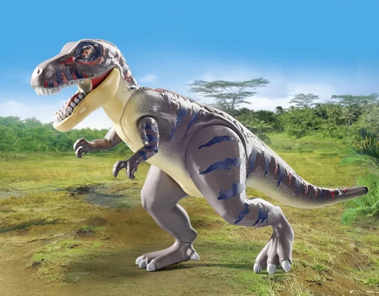 Playmobil, Dinos, W poszukiwaniu T-Rexa, 71524