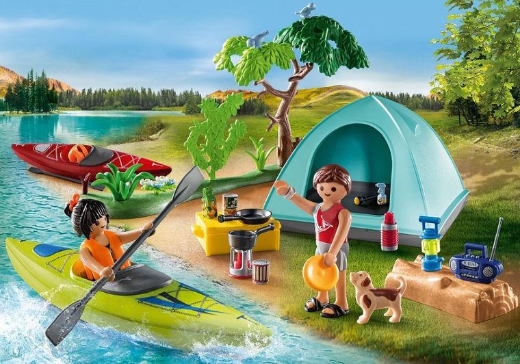 Playmobil, Family Fun, Biwak pod namiotem, 71425