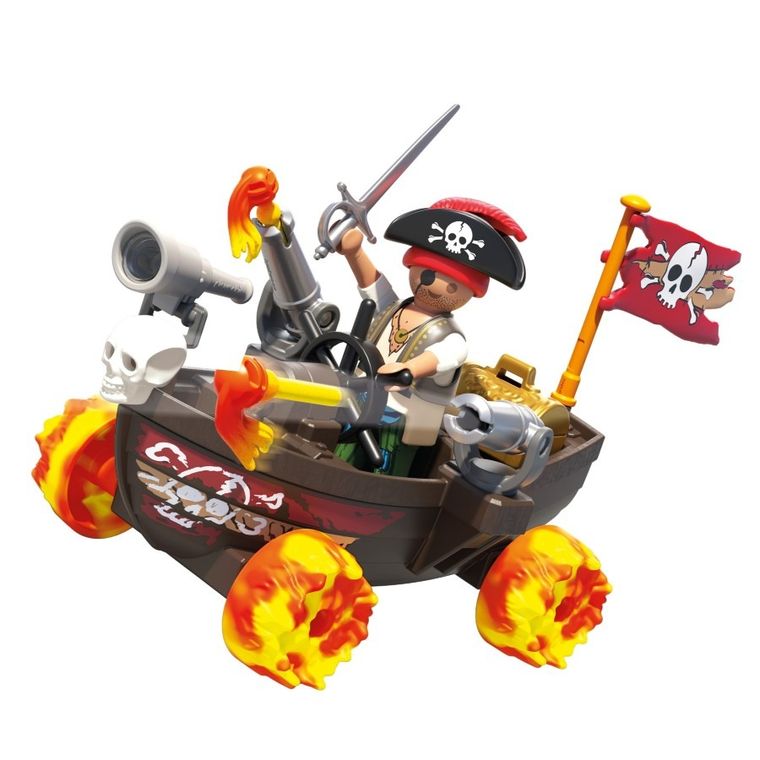 Playmobil, Funstars, Racing, Statek Piracki, 71720