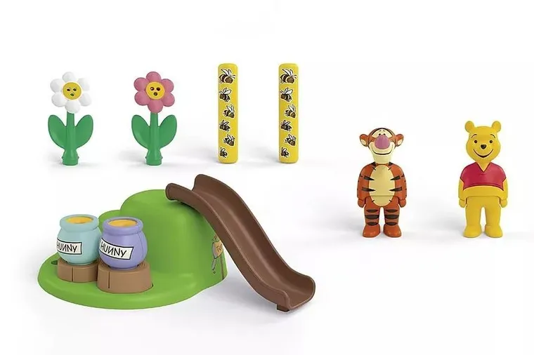 Playmobil, Junior, Disney, Pszczeli ogród Kubusia Puchatka i Tygrysa, 71694