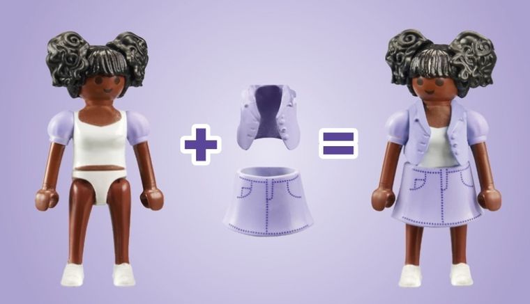 Playmobil, My Life, Barbershop i salon fryzjerski, 71535
