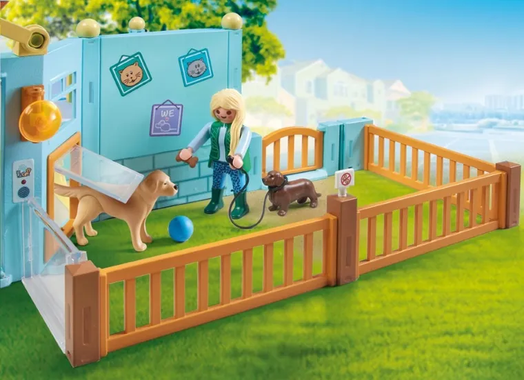 Playmobil, My Life, Hotel dla zwierząt, 71742