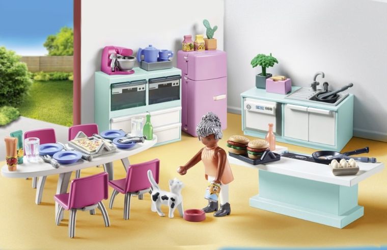 Playmobil, My Life, Kuchnia z jadalnią, 71608
