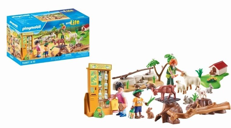 Playmobil, My Life, Mini zoo, 72007