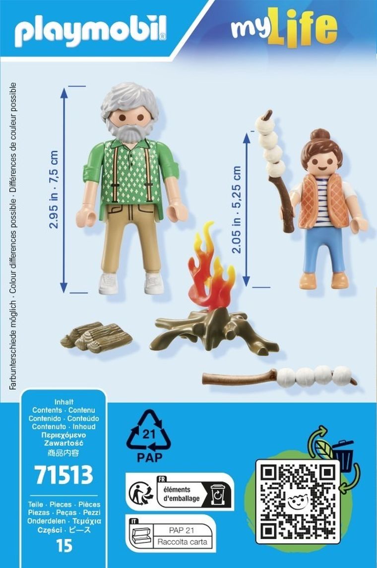 Playmobil, My Life, Ognisko z piankami, 71513