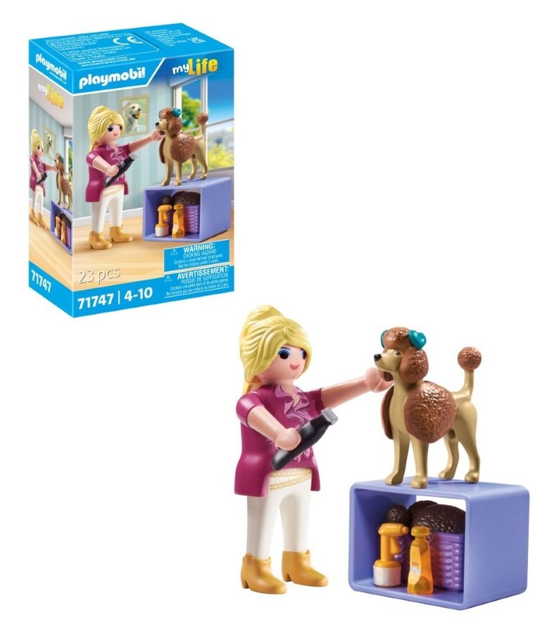 Playmobil, My Life, Pielęgnacja psów, 71747