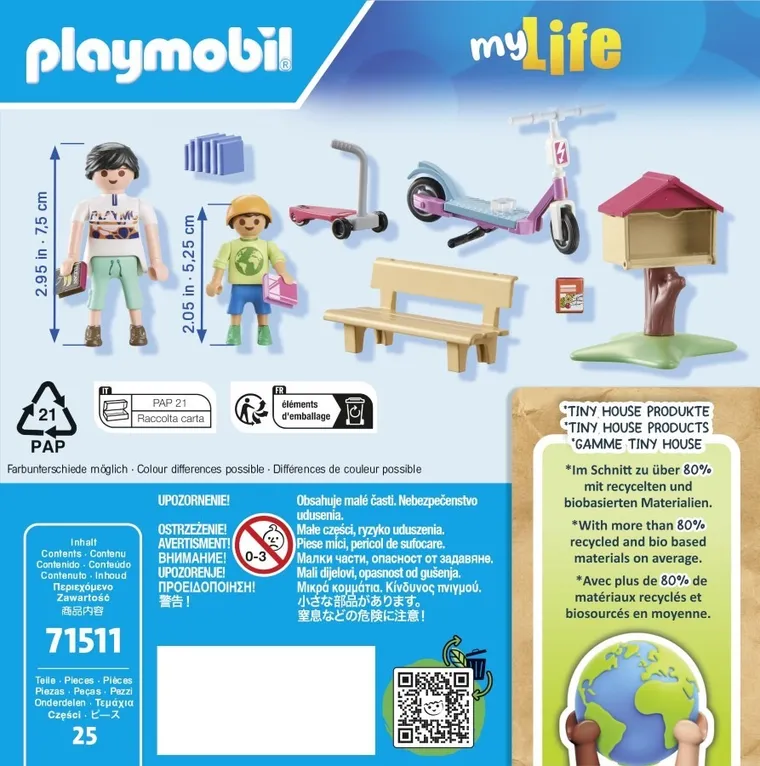 Playmobil, My Life, Wymiana książek, 71511