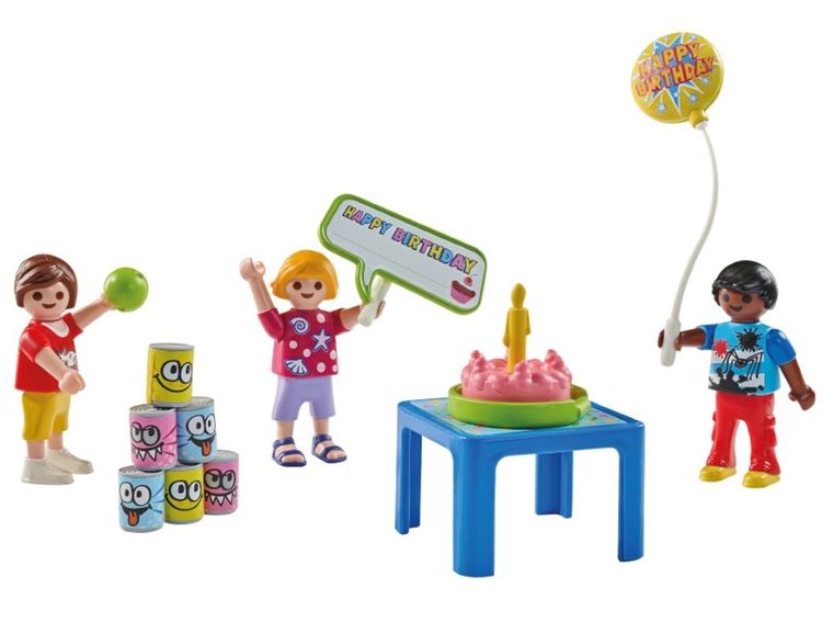 Playmobil, Zestaw upominkowy, Przyjęcie urodzinowe dla dzieci, 71968