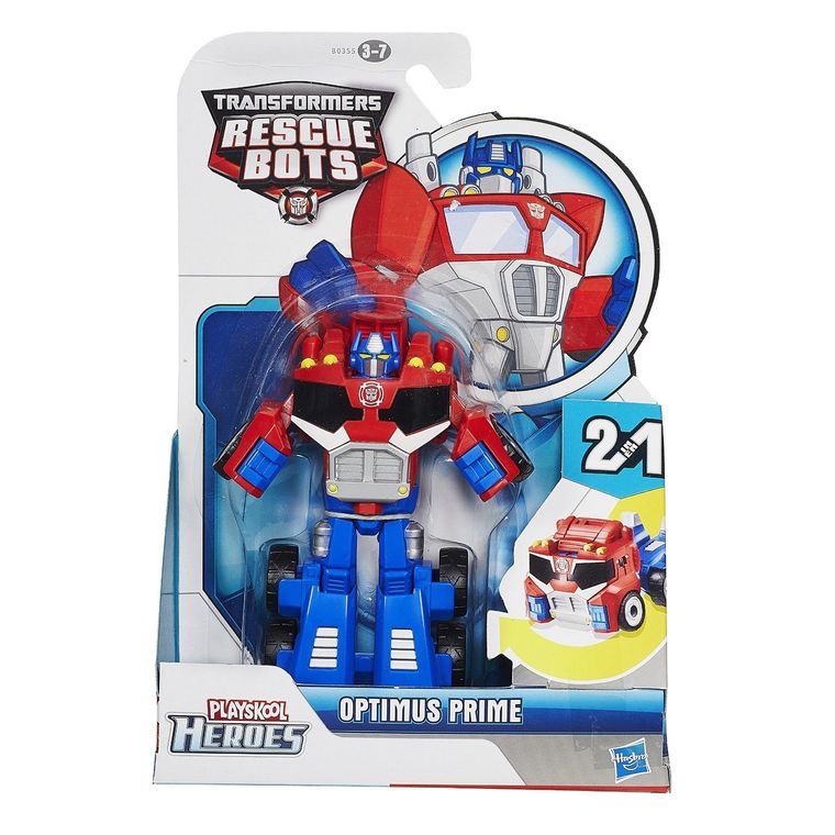 Playskool, Transformers, Rescue Bots, Optimus Prime, figurka
