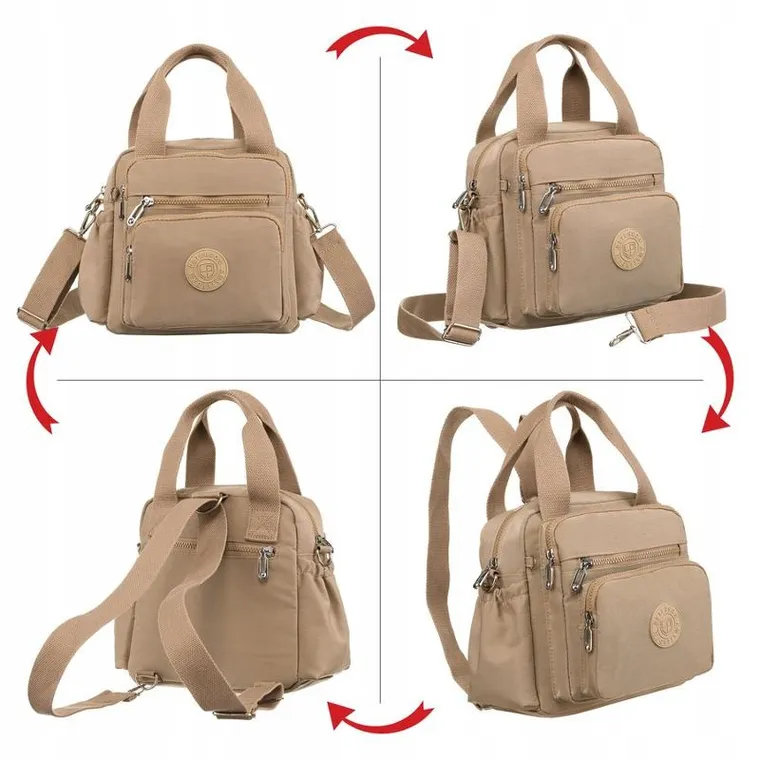 Plecak, beżowy, Peterson