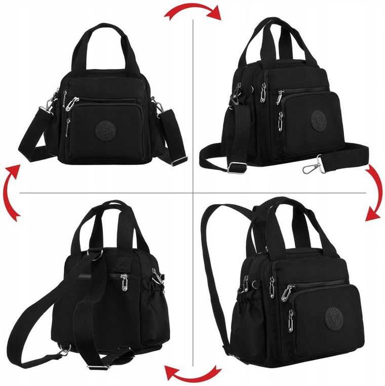 Plecak, czarny, Peterson