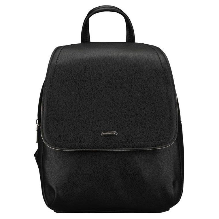 Plecak, czarny, skóra ekologiczna, Rovicky