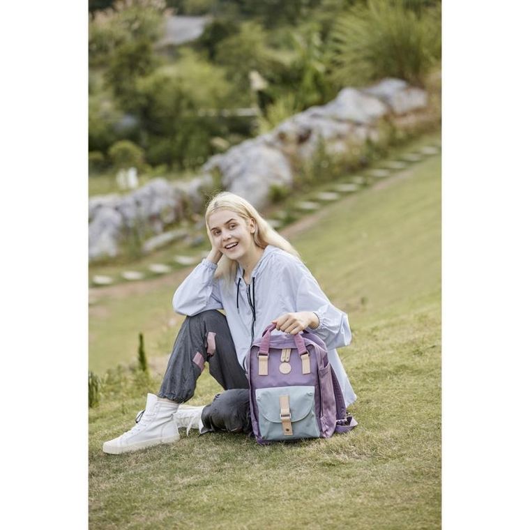 Plecak, fioletowy, wodoodporny, Himawari