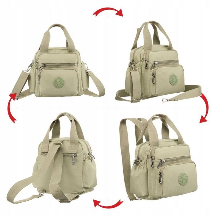 Plecak, jasnozielony, Peterson