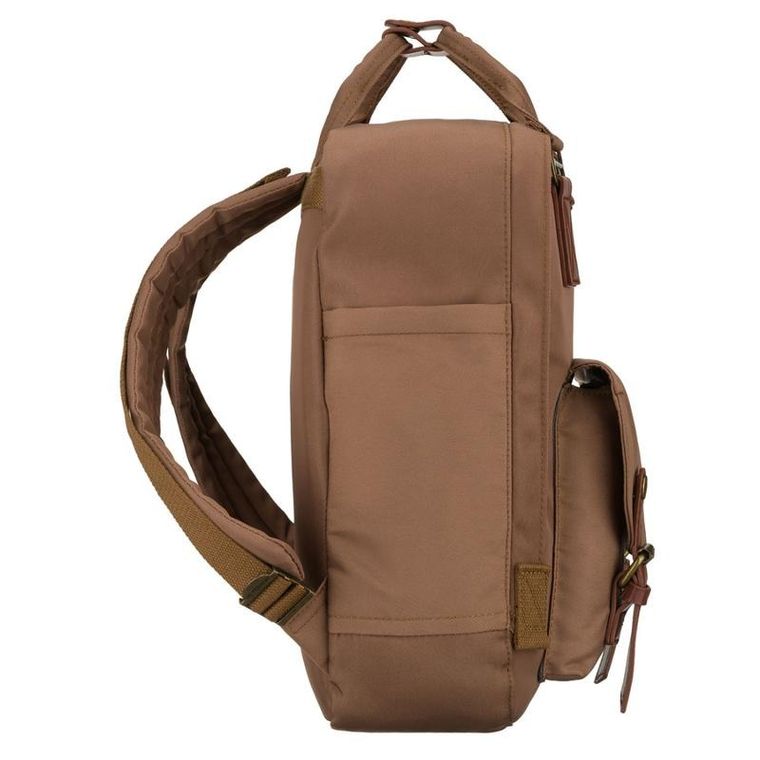 Plecak miejski, brązowy, Peterson