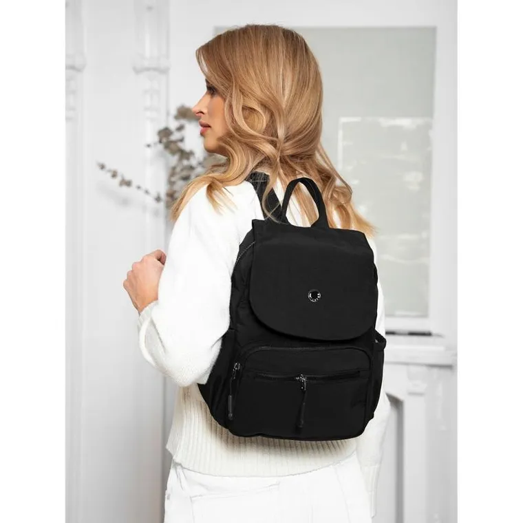 Plecak miejski, czarny, Peterson