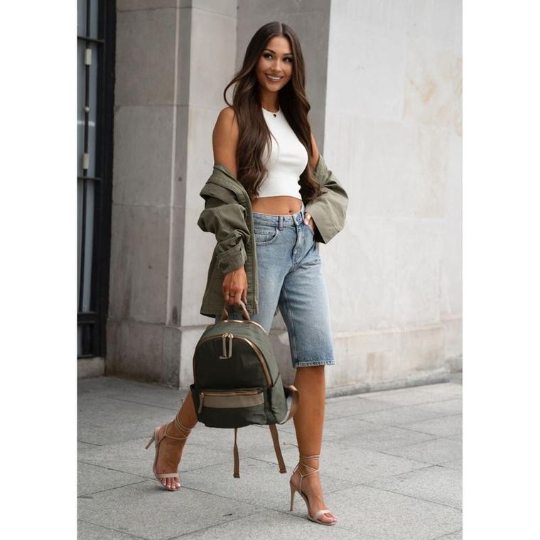 Plecak miejski, zielony, Peterson