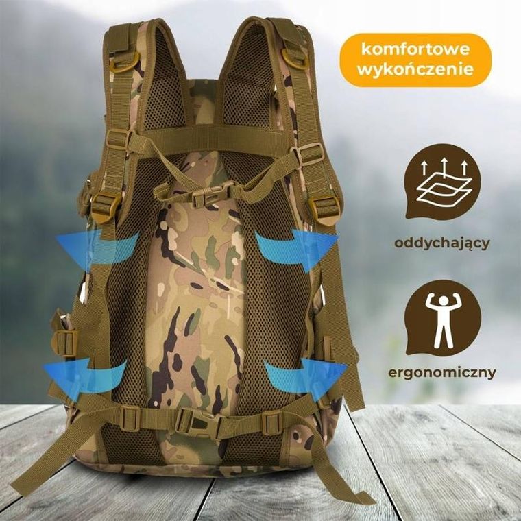 Plecak militarny, 25l, Peterson