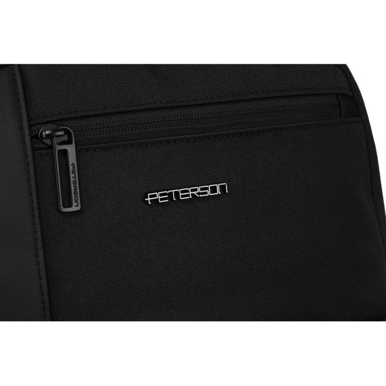 Plecak na laptopa, czarny, Peterson