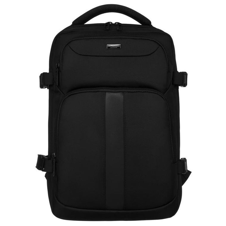 Plecak na laptopa, czarny, Peterson