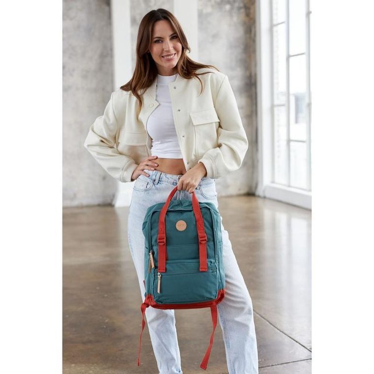 Plecak na laptopa, pomarańczowy, Himawari