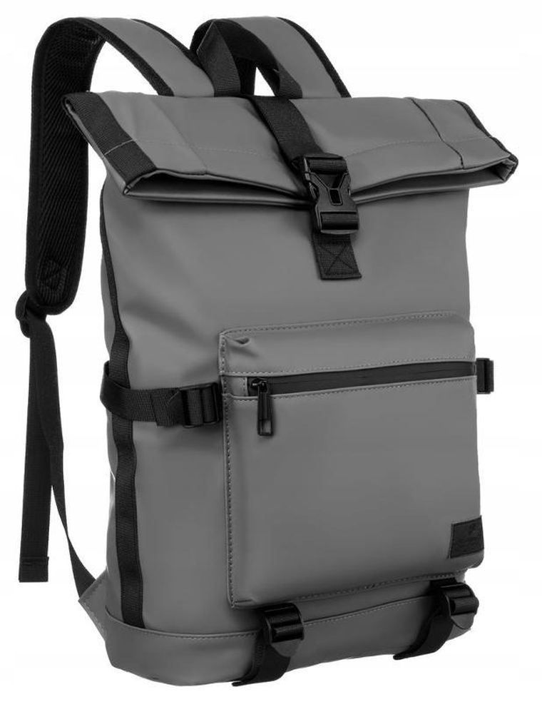 Plecak na laptopa, szary, Peterson