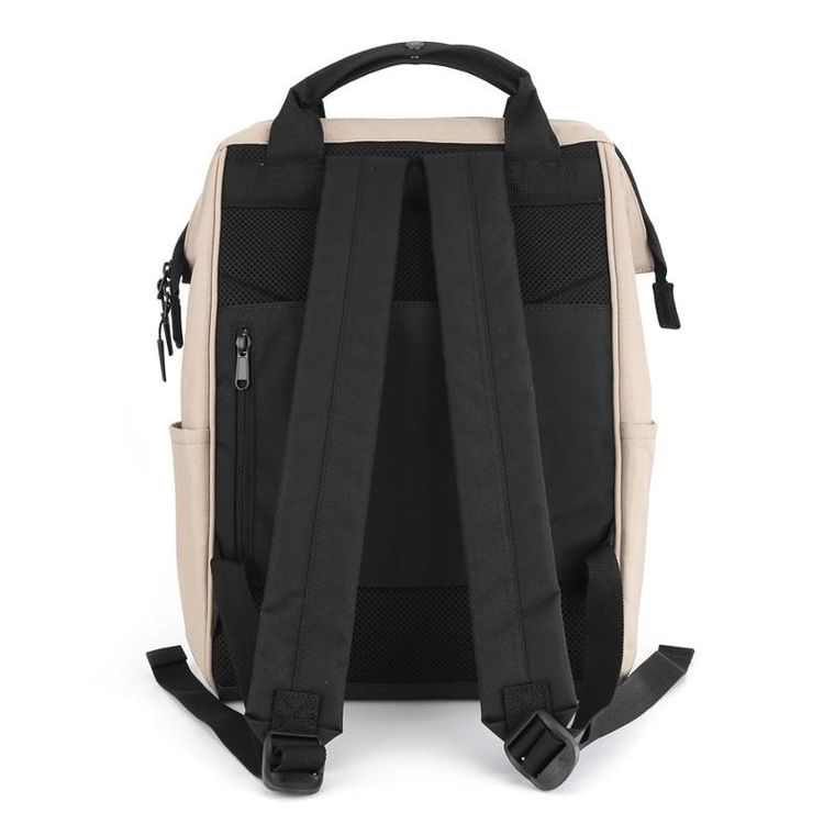 Plecak podróżny, bagaż podręczny do samolotu, beżowy, Himawari