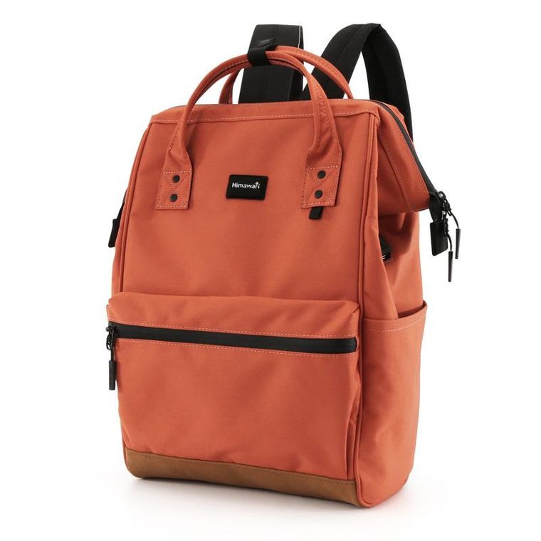 Plecak podróżny, bagaż podręczny do samolotu, pomarańczowy, wodoodporny, Himawari