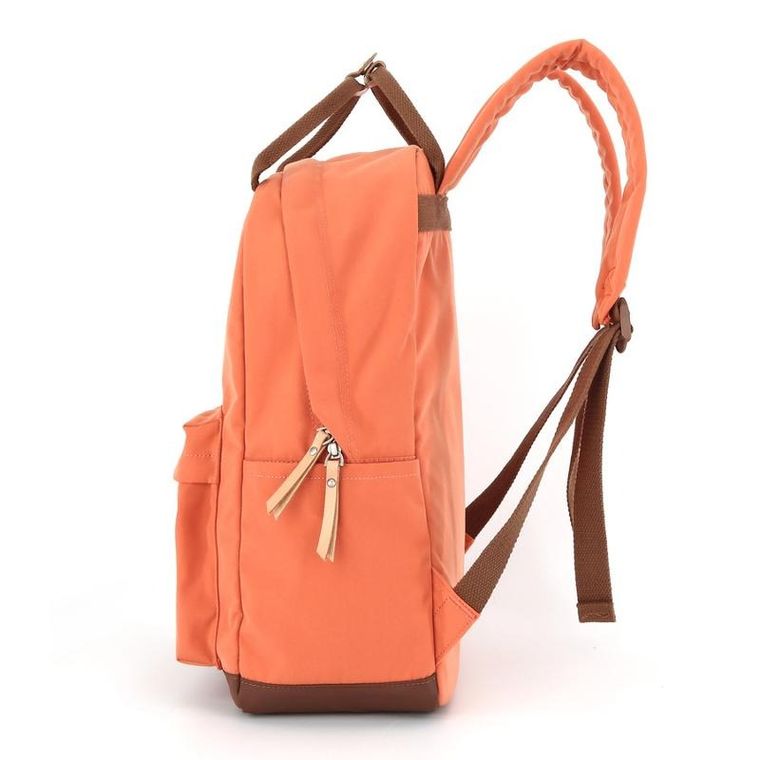 Plecak podróżny na laptopa, bagaż podręczny do samolotu, pomarańczowy, Himawari