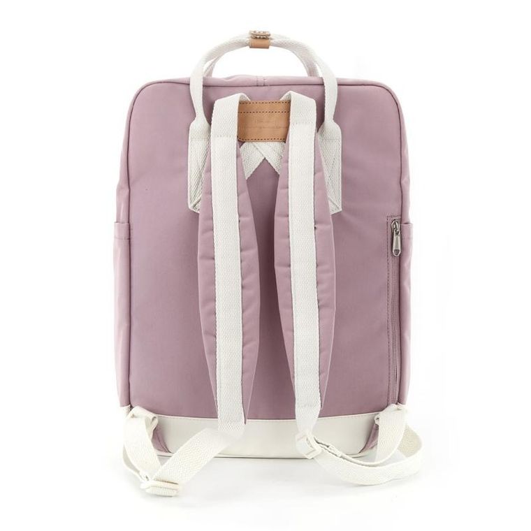 Plecak podróżny na laptopa, bagaż podręczny do samolotu, różowy, Himawari