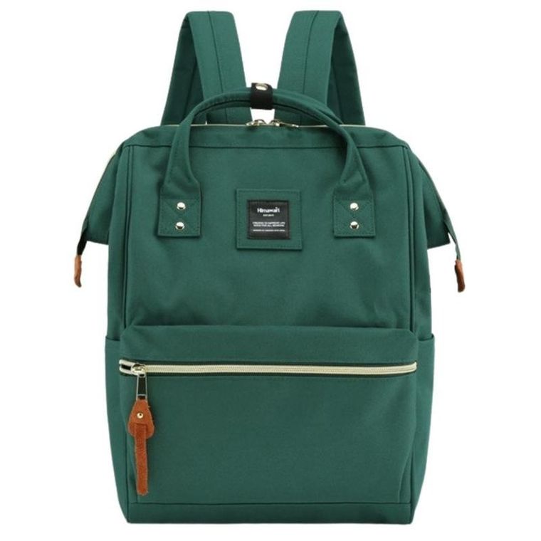 Plecak podróżny na laptopa, bagaż podręczny do samolotu, zielony, Himawari