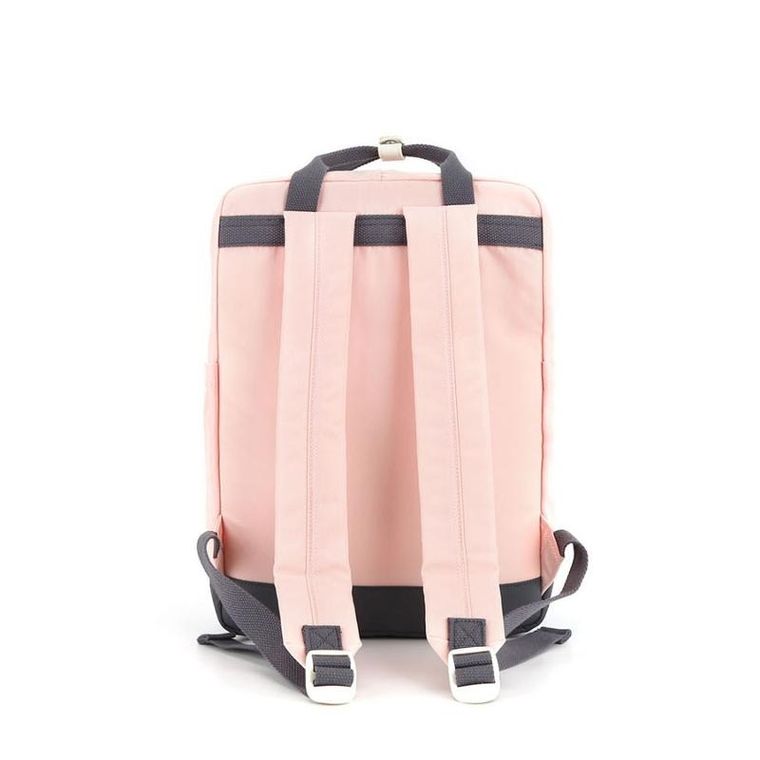 Plecak, różowo-szary, Himawari