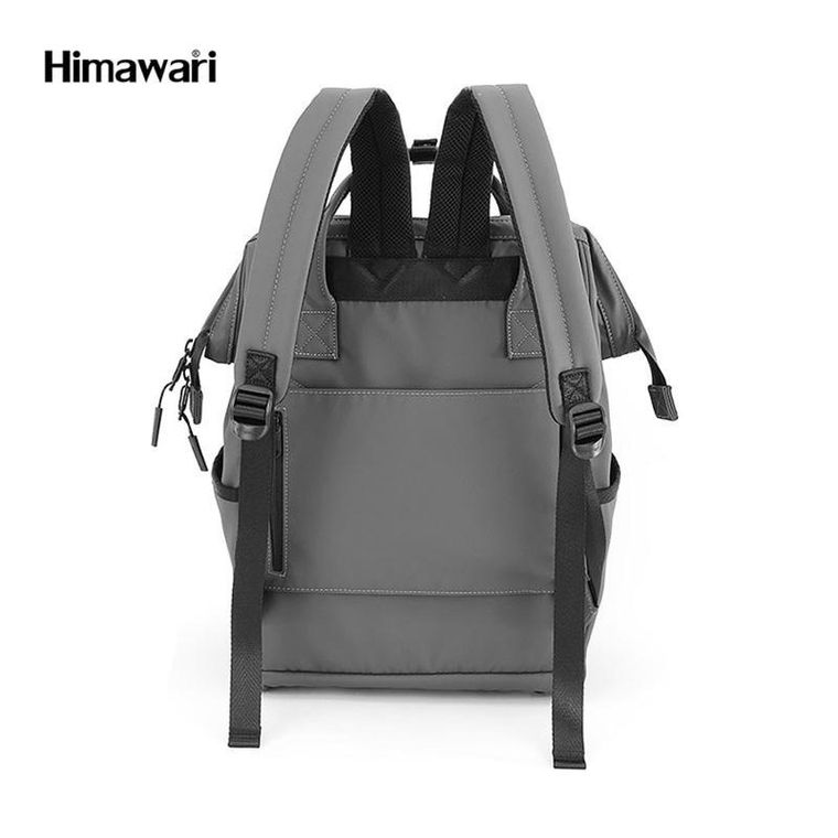 Plecak, szary, port USB, Himawari