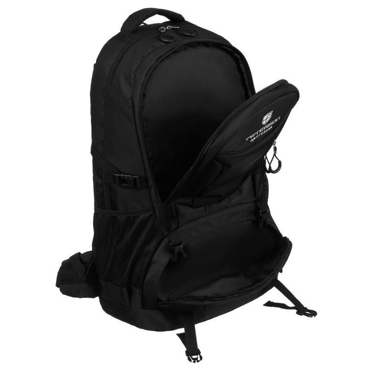 Plecak turystyczny, czarny, Petereson