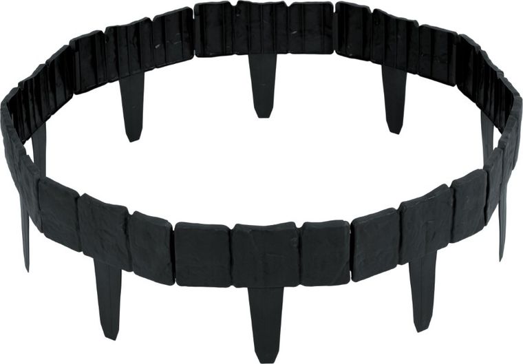 Plonos, obrzeże ogrodowe, antracytowe, 250 cm