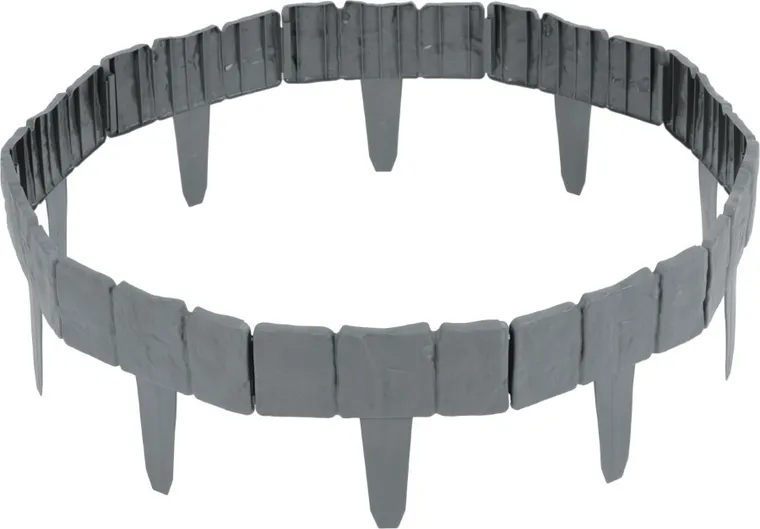 Plonos, obrzeże ogrodowe, szare, 250 cm