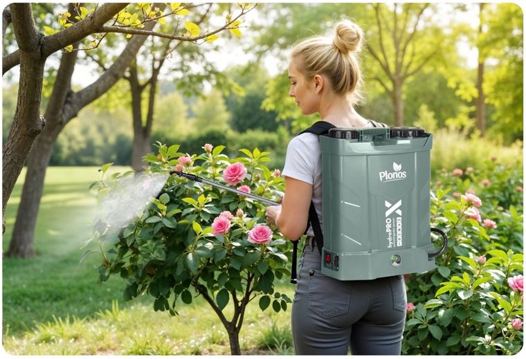 Plonos, opryskiwacz akumulatorowy