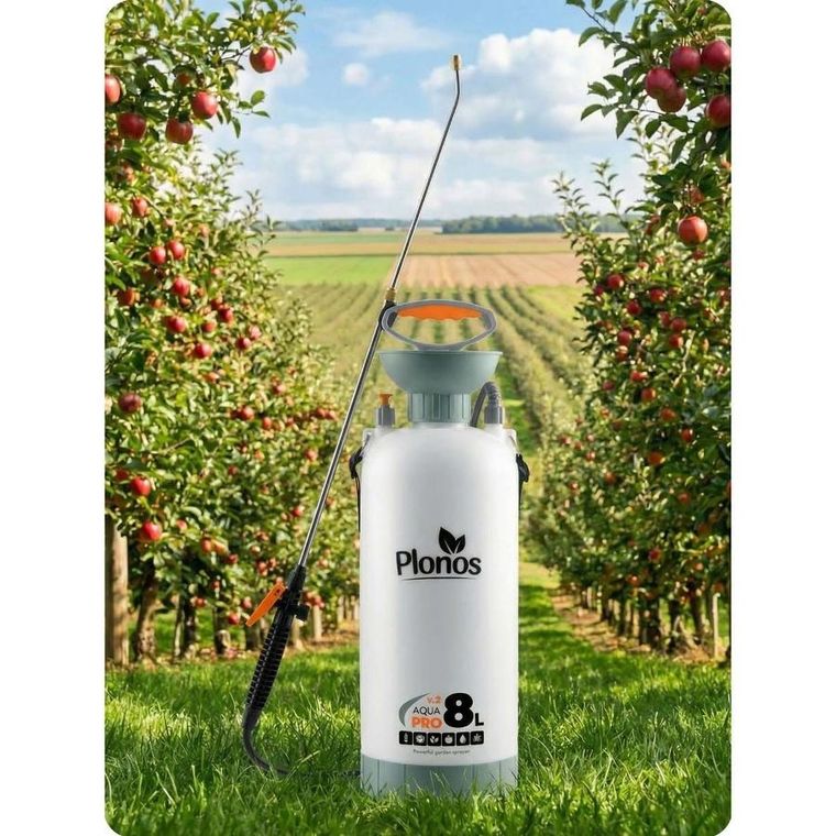 Plonos, opryskiwacz ciśnieniowy, ręczny, 8l