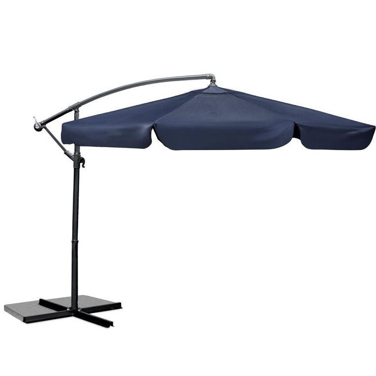 Plonos, parasol ogrodowy, składany, 6 segmentowy, z pokrowcem, 350 cm, PL-880