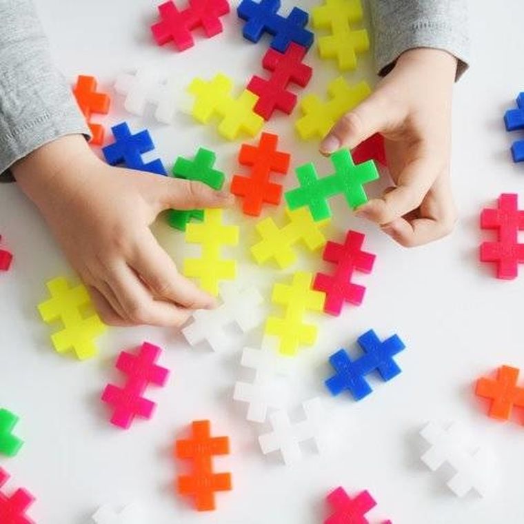 Plus-Plus, Midi Neon, klocki, 200 szt.