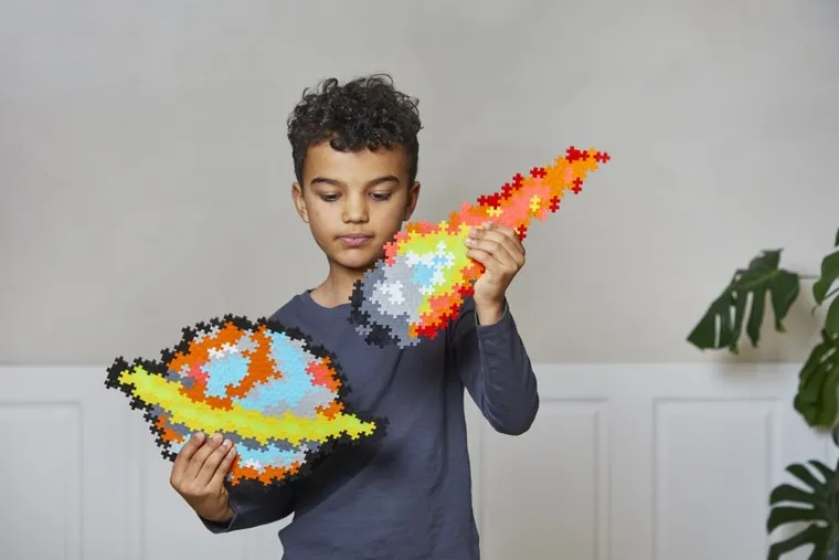 Plus-Plus Mini, Kosmos, puzzle po numerach, 500 elementów